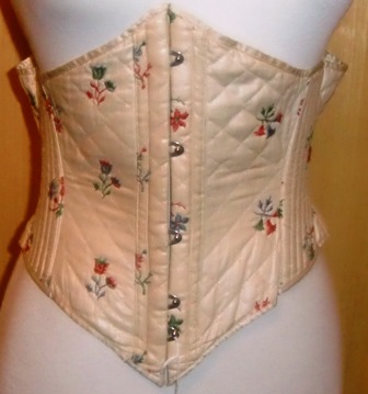 xxM239M Brooklyn Museum 1930s Corset Floral Embroidered